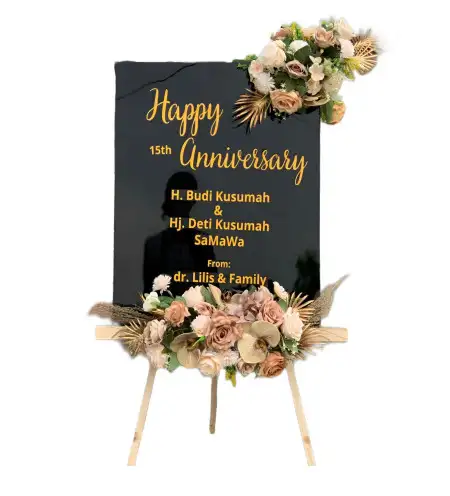 Papan Bunga Akrilik Kebon Besar